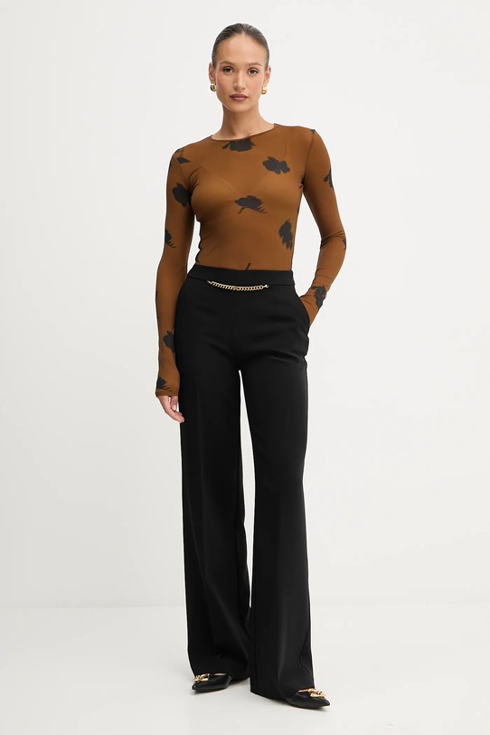 MM longsleeve EFFETTO 2526946037600 brązowy AW25