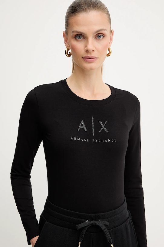 Armani Exchange longsleeve czarny XW001365.AF16294