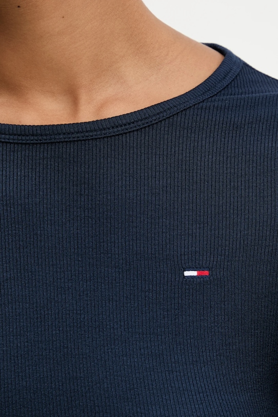 Tommy Jeans longsleeve DW0DW21568 granatowy