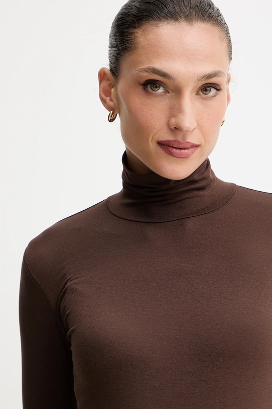 Μακρυμάνικο Weekend Max Mara MULTIF καφέ 2525946022600