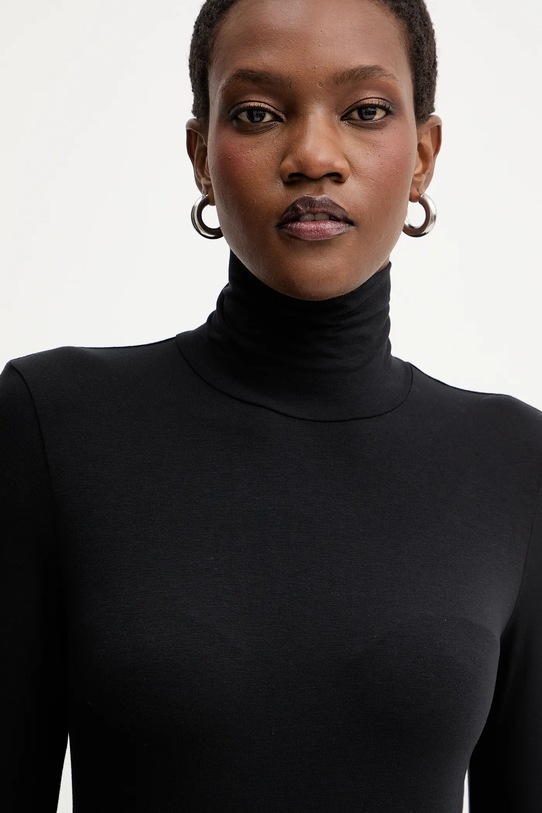 Tričko s dlhým rukávom Weekend Max Mara MULTIF čierna 2525946022600