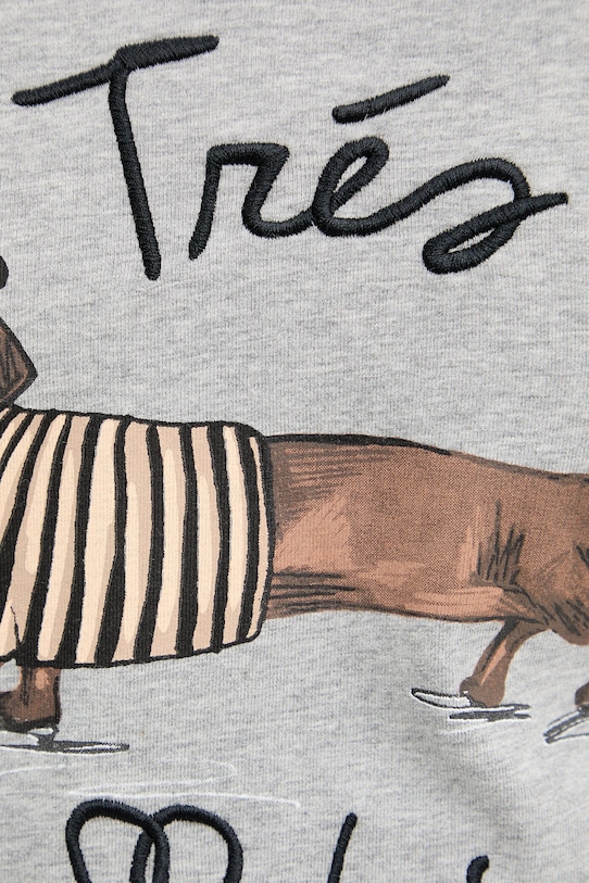 Weekend Max Mara longsleeve RENOIR 2525946032600 szary