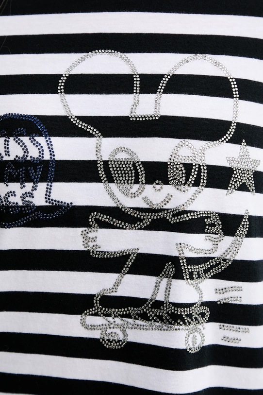 ZADIG&VOLTAIRE longsleeve bawełniany JWTS02839 czarny