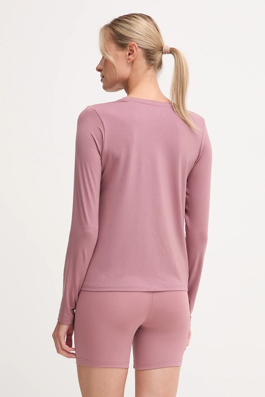 Hummel longsleeve do jogi 230449 różowy AW25