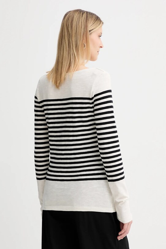 Odzież Marc O'Polo longsleeve bawełniany 506219652597 beżowy