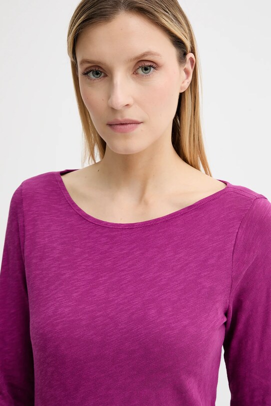 Marc O'Polo longsleeve bawełniany różowy 506226152199