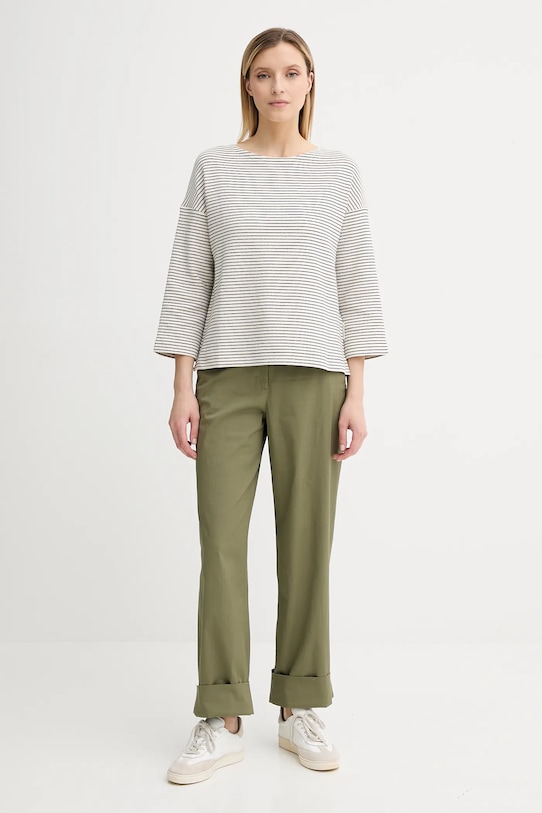 Marc O'Polo longsleeve 506300352085 bej AW25