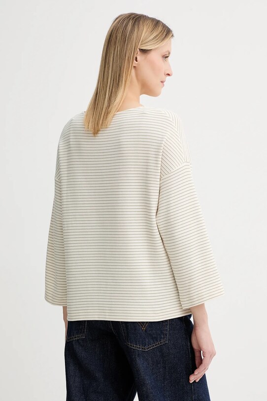 Odzież Marc O'Polo longsleeve 506300352085 beżowy