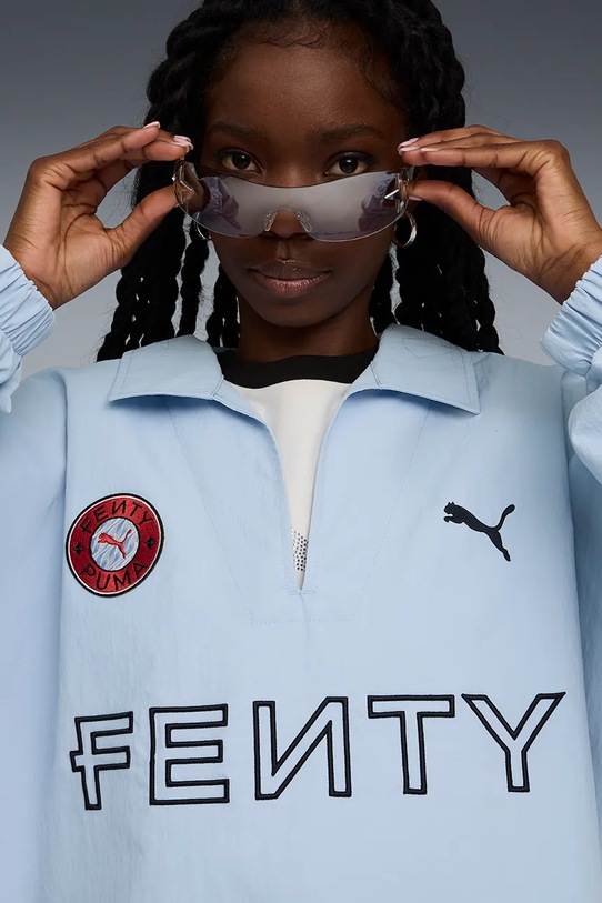 Tričko s dlhým rukávom Puma PUMA x FENTY 635734 modrá