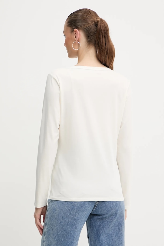 Îmbrăcăminte Liu Jo longsleeve TF5169.JS003 bej