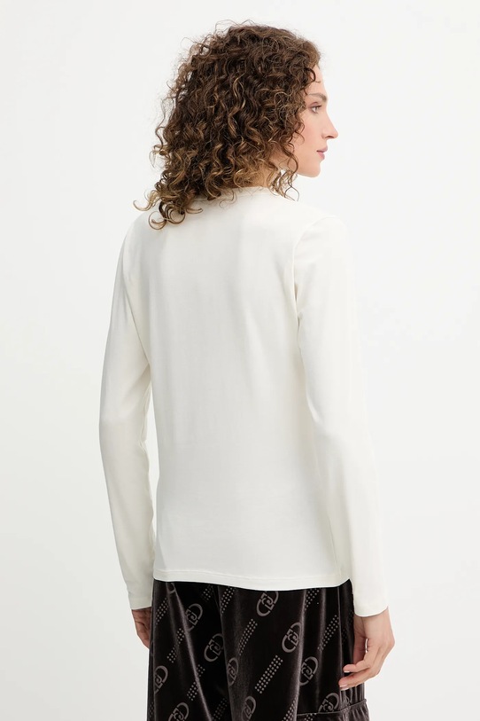 Odzież Liu Jo longsleeve TF5300.JS003 beżowy