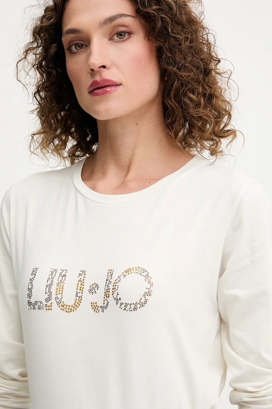 Liu Jo longsleeve beżowy TF5300.JS003