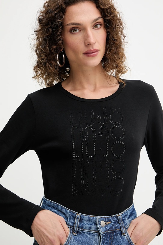 Liu Jo longsleeve czarny TF5300.JS003