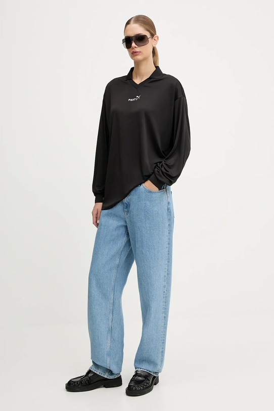 Puma longsleeve PUMA x FENTY 633786 czarny AW25