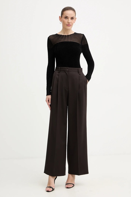 Guess bluzka welurowa ROWENA W5BR62.Z0890 czarny AW25