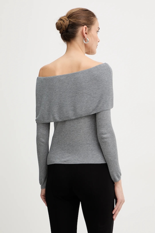 Odzież Guess longsleeve MELANIE W5BR48.Z0612 szary