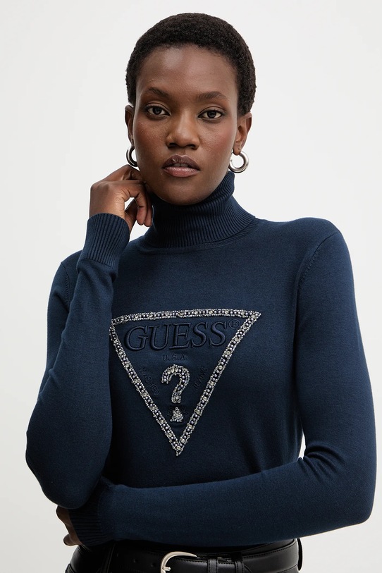 Guess sweter MELANIE granatowy W5BR39.Z2NQ2