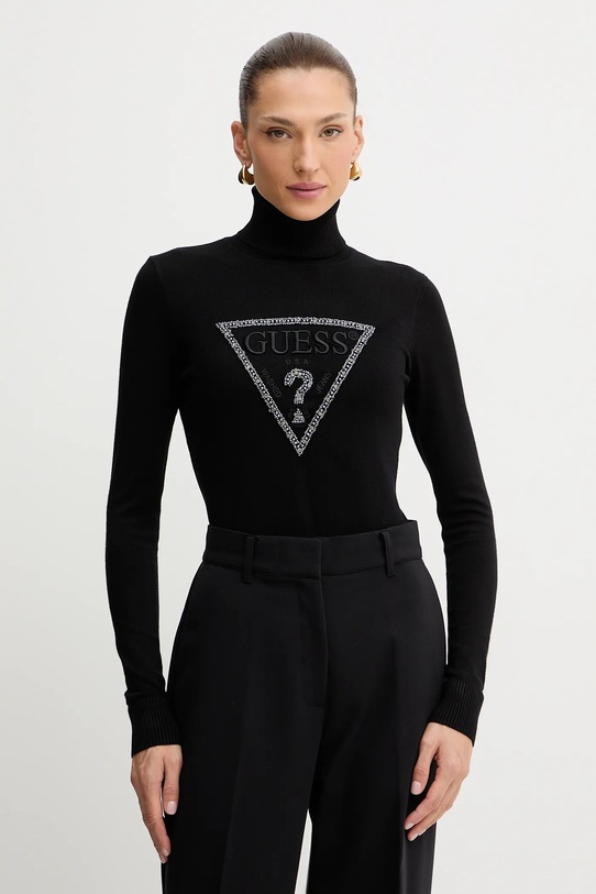 Guess pulover MELANIE subtiri negru W5BR39.Z2NQ2
