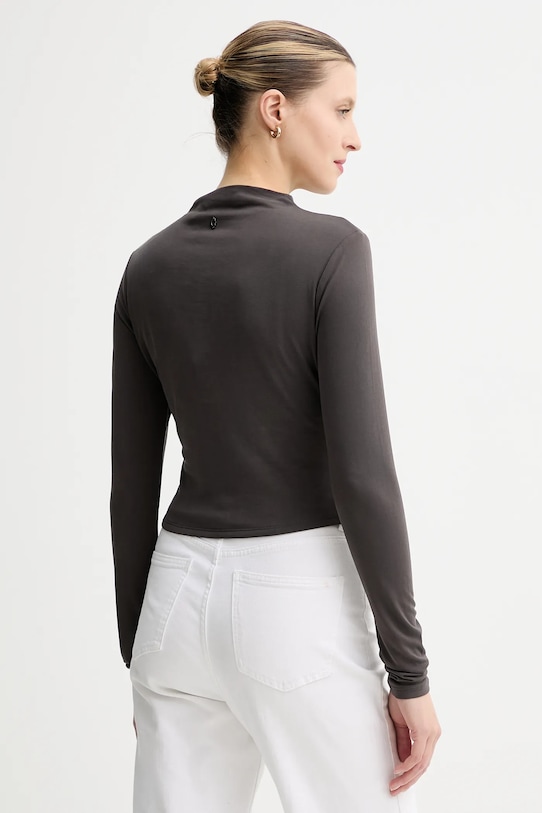 Odzież Guess longsleeve ELYANA W5BP28.KCSZ2 szary