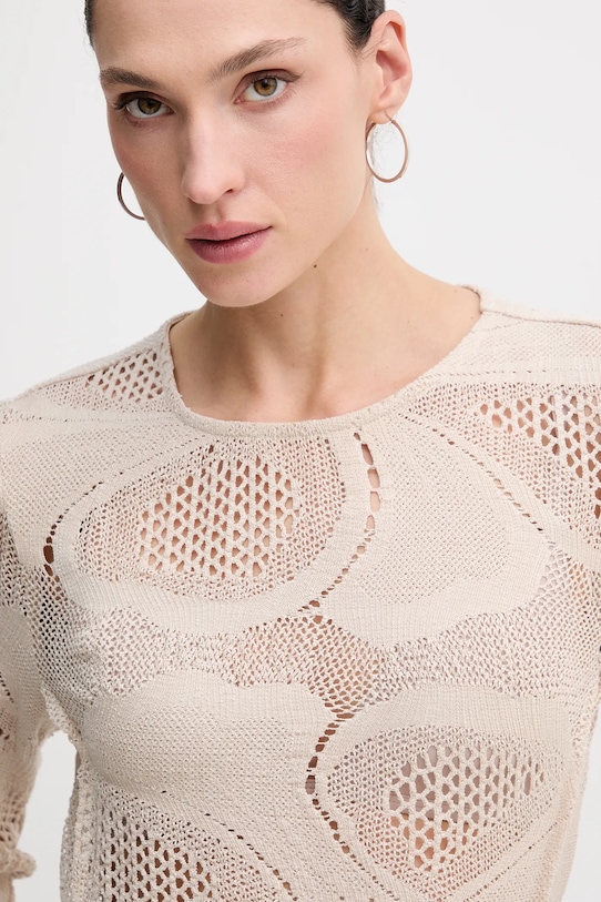 Pulover Sisley bež 3IIDL107T
