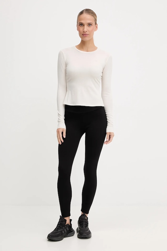 New Balance longsleeve treningowy WT53133PEF beżowy AW25