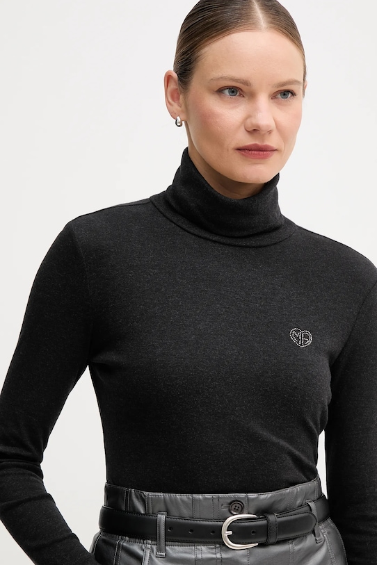 Marc Aurel longsleeve czarny 7736.7000.73906