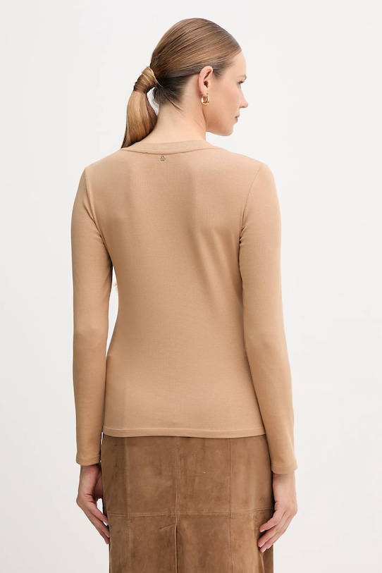 Odzież Marc Aurel longsleeve 7705.7001.73918 beżowy