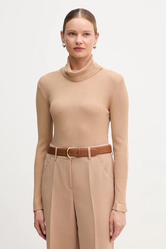 Marc Aurel longsleeve regular beżowy 8895.8001.82020