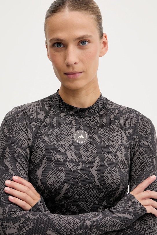 adidas by Stella McCartney mânecă lungă de antrenament TruePurpose maro JW4567