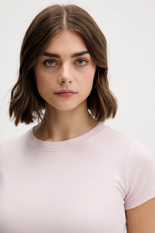 Hollister Co. t-shirt KI339.5203.601 różowy