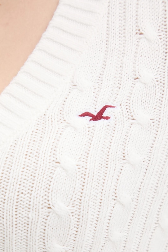 Hollister Co. pulover KI350.5132.101 alb