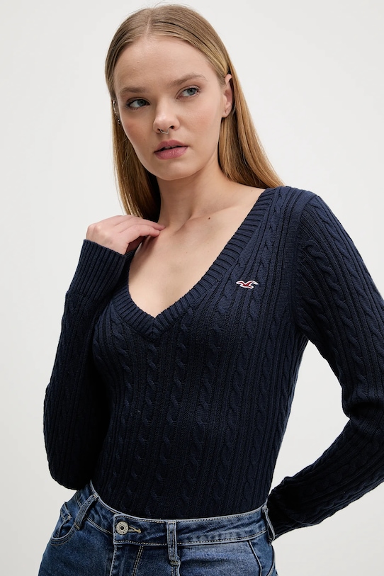 Hollister Co. pulover bleumarin KI350.5132.200