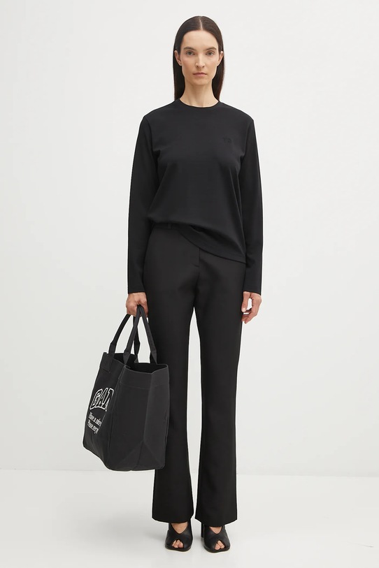 Y-3 kominiarka z dodatkiem wełny Regular Wool JX2291 czarny
