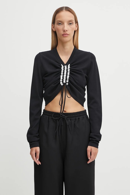 Лонгслив Y-3 Fitted Cinch остальные чёрный KB3692