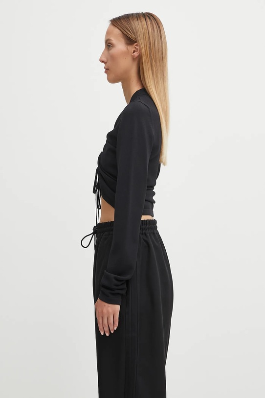 Лонгслив Y-3 Fitted Cinch KB3692 чёрный AW25