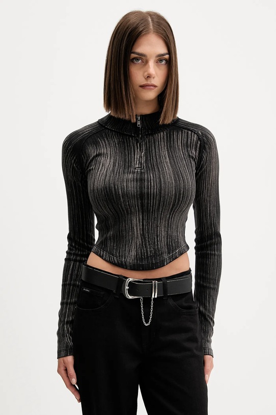 Guess Originals longsleeve wzorzyste czarny W5BP34.KCTT1