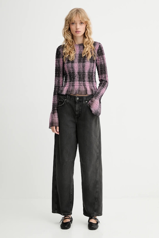 Guess Originals hosszú ujjú W5BP35.KBBF2 fekete AW25
