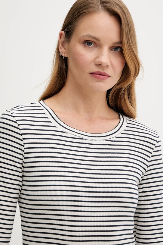 Лонгслив Tommy Hilfiger тёмно-синий UW0UW06090