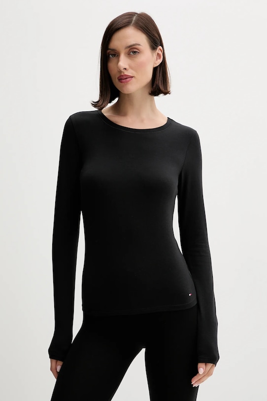 Tommy Hilfiger longsleeve 2-pack uni alb UW0UW06132