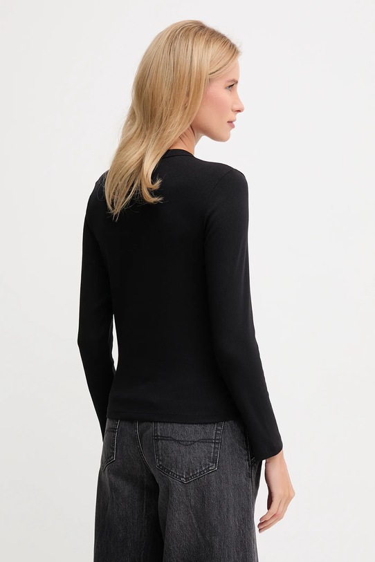 Odzież Pepe Jeans longsleeve PL5000025 czarny