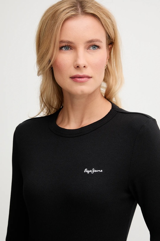 Pepe Jeans longsleeve czarny PL5000025