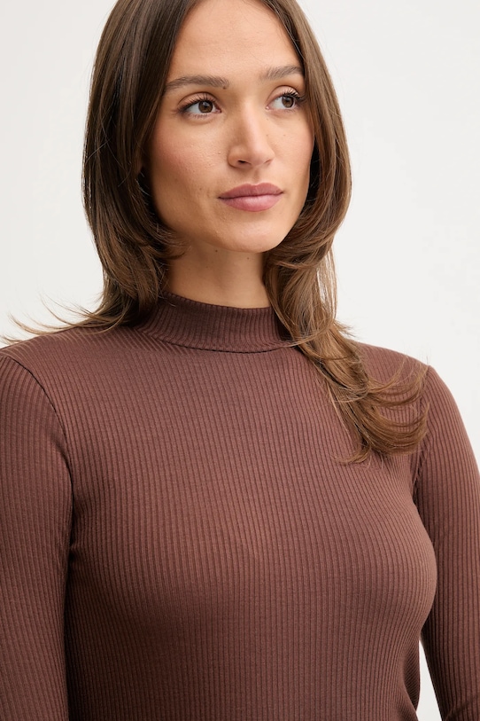 Лонгслив Pepe Jeans коричневый PL5000042