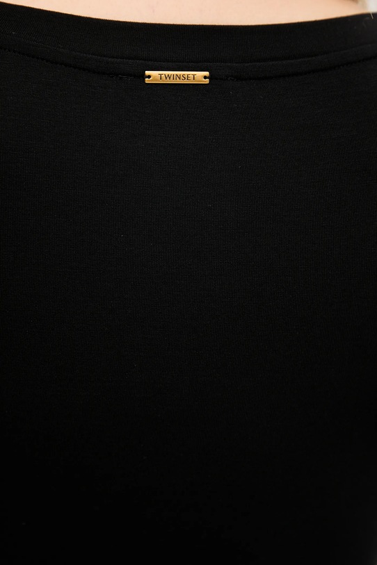 Twinset camicia a maniche lunghe 252LI2WBB nero
