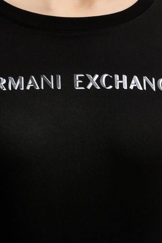 Armani Exchange longsleeve bawełniany XW001383.AF10356 czarny