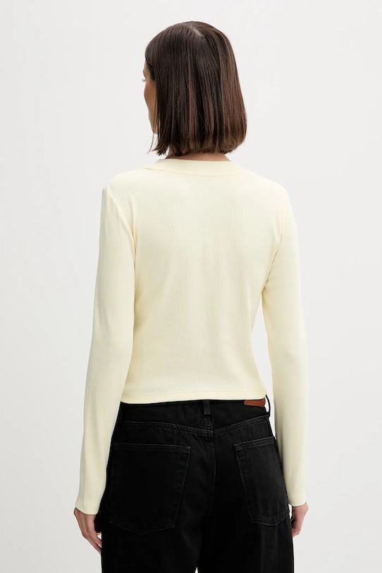 Îmbrăcăminte Calvin Klein Jeans longsleeve LV047A803G galben