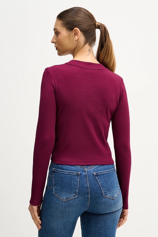 Odjeća Majica dugih rukava Calvin Klein Jeans LV047A803G ljubičasta