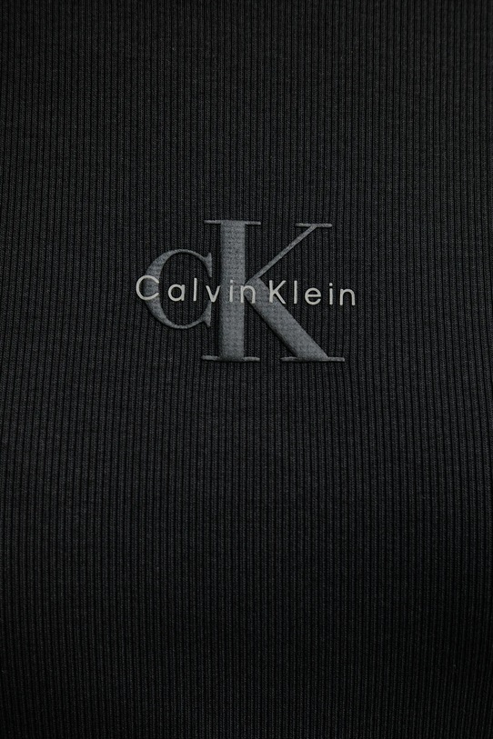 Блуза с дълги ръкави Calvin Klein Jeans LV047A803G черен