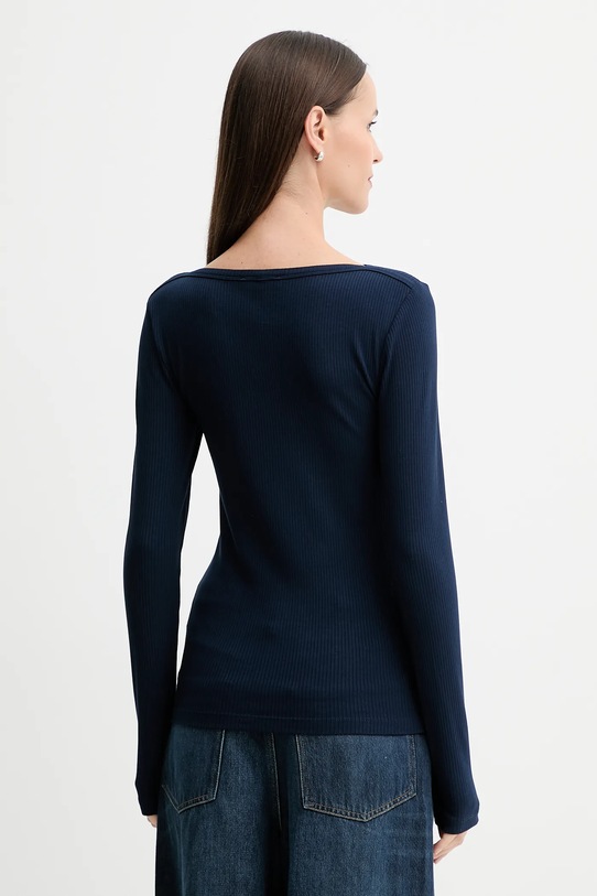 Odzież Tommy Hilfiger longsleeve WW0WW47309 granatowy