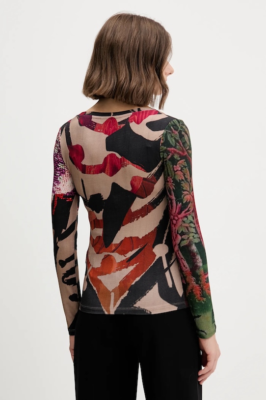 Îmbrăcăminte Desigual longsleeve JAPON LACROIX 25WWTK38 bej