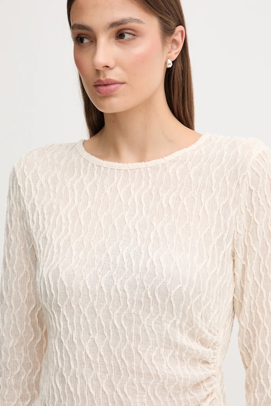 Блуза с дълги ръкави Pedro del Hierro 8622498 бежов